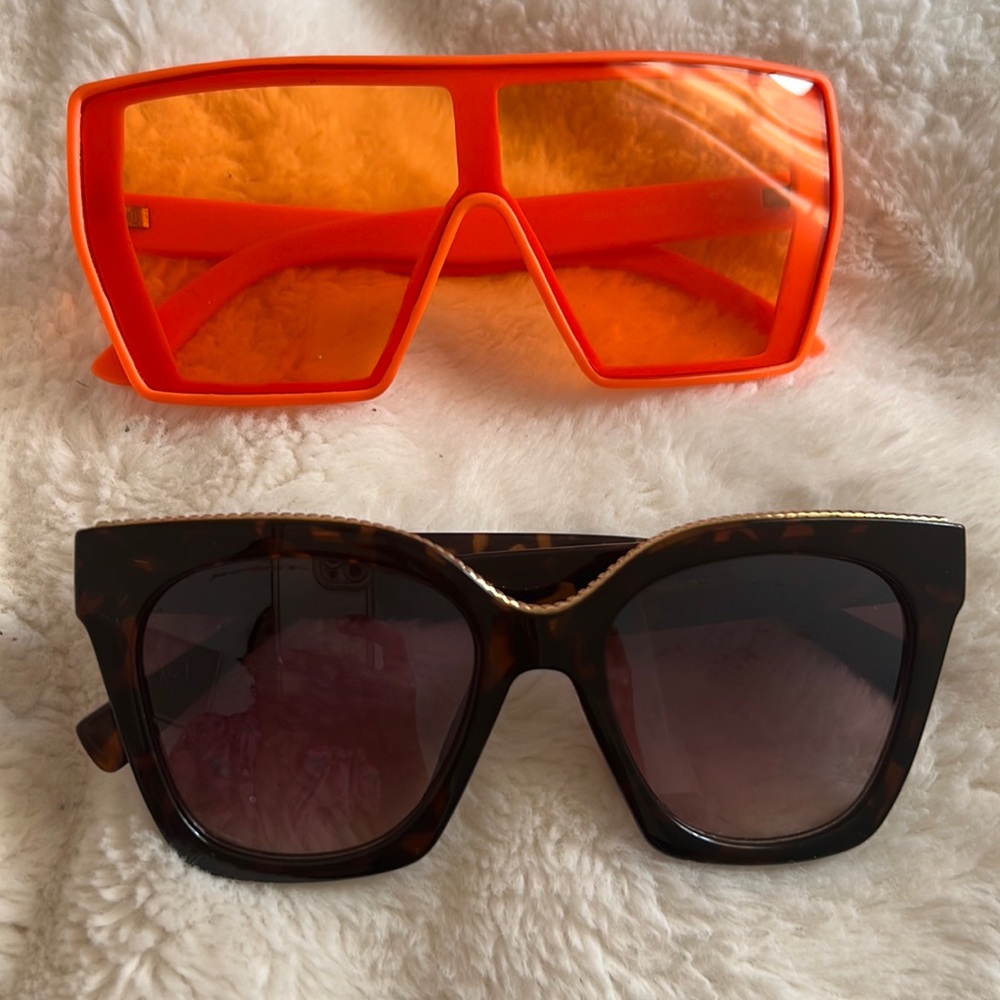 No brands. Fashion sunglasses